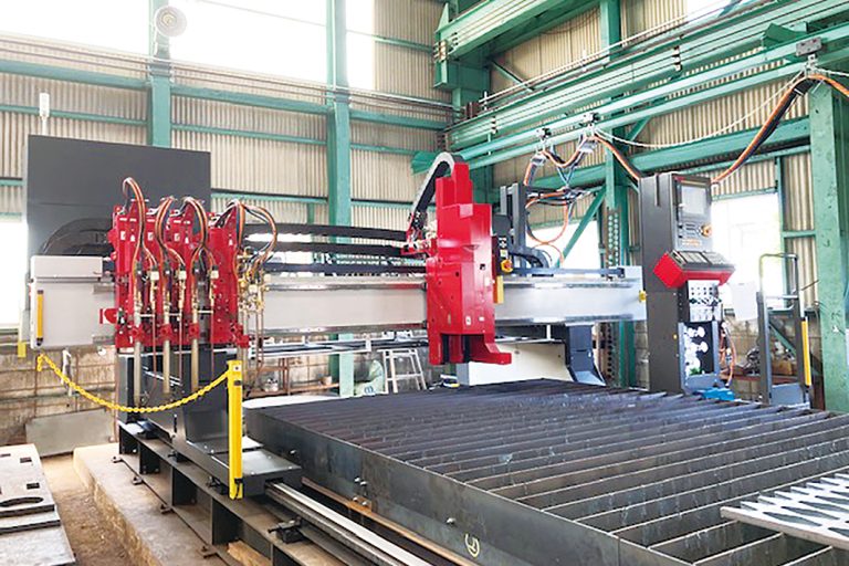 花村産業　千葉で鋼板加工強化　ガス溶断機など新設