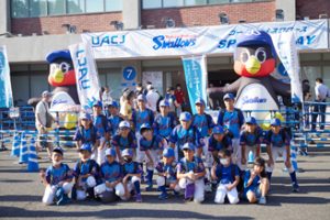 ＵＡＣＪとヤクルト／野球教室で社会貢献