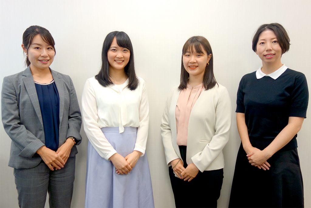 鉄鋼業界で働く／特別企画／女性営業職座談会／飛鷹「後輩のロールモデルに」／伊串「“違い”が強みになれば」／小林「男女関係なく働ける業界へ」／樋口「さまざまな生き方認め合う」