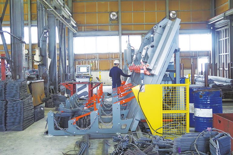 森田鋼材　全自動鉄筋加工機を増設　短納期・即納に対応