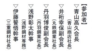 名鉄会75周年　記念座談会