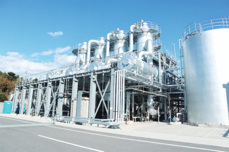 豊通リチウム　水酸化リチウム工場竣工