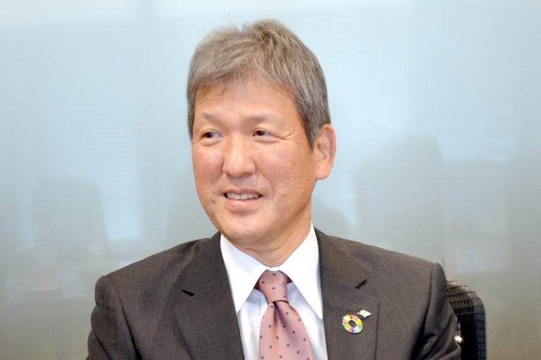 商社のグローバル展開／海外戦略／神鋼商事　森地高文社長／中国ＥＶ向け拡張検討／米国、地産地消ビジネス開拓