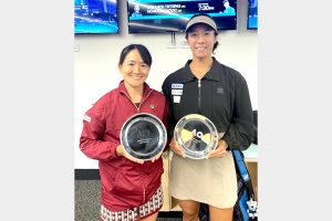 橋本総業　全豪オープンで準優勝の快挙　柴原・青山ペア