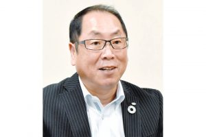 基幹労連、統合発足20周年／神田健一中央執行委員長／ものづくり　ど真ん中に人／賃金・待遇改善が企業の発展に