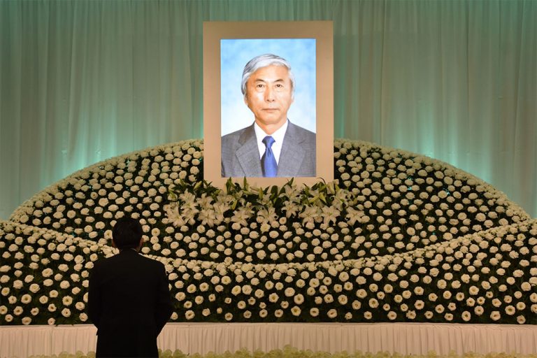 吉田康一氏のお別れの会/丸吉電機元相談役