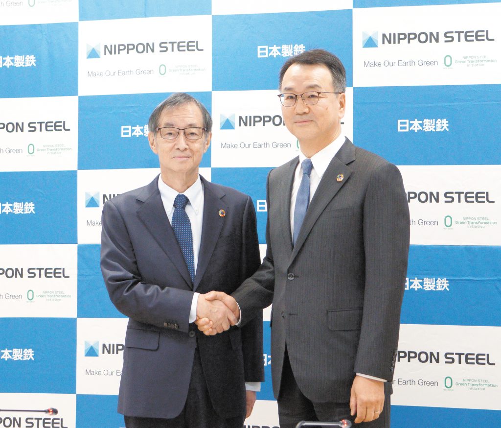 日本製鉄トップ人事　社長兼ＣＯＯに今井氏、橋本氏は会長兼ＣＥＯ　成長戦略と脱炭素加速