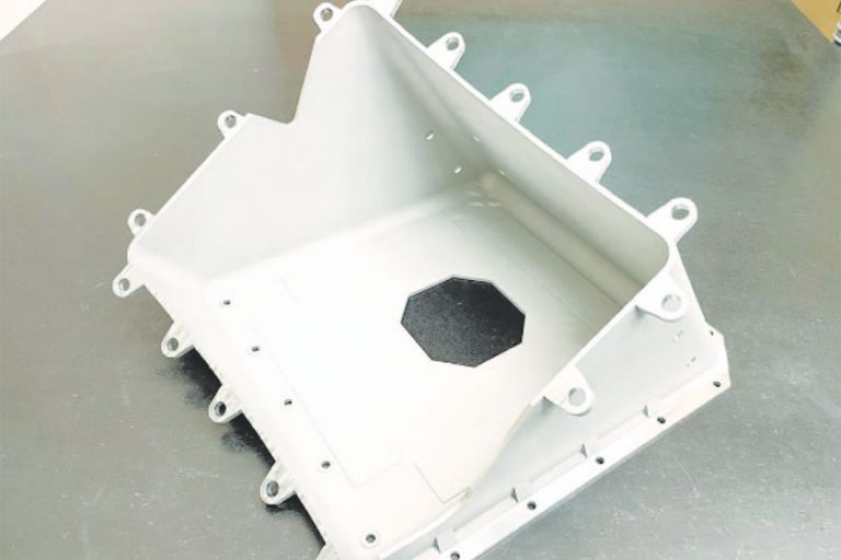 日軽金アクトの3Ｄ造形品　人工衛星部材に採用