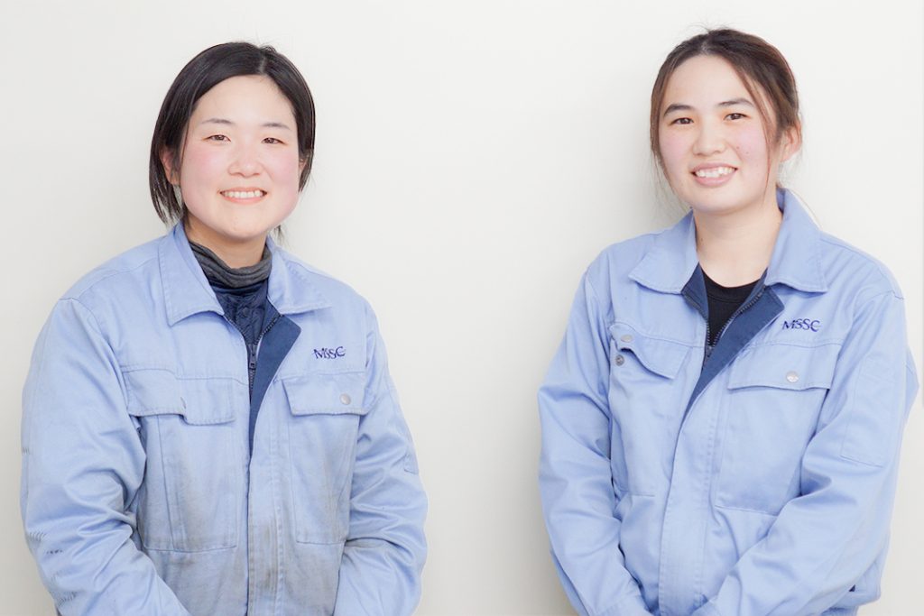鉄鋼業界で働く／女性現業職編／インタビュー／製造現場を選択肢の一つに