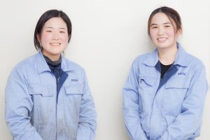 鉄鋼業界で働く／女性現業職編／インタビュー／製造現場を選択肢の一つに