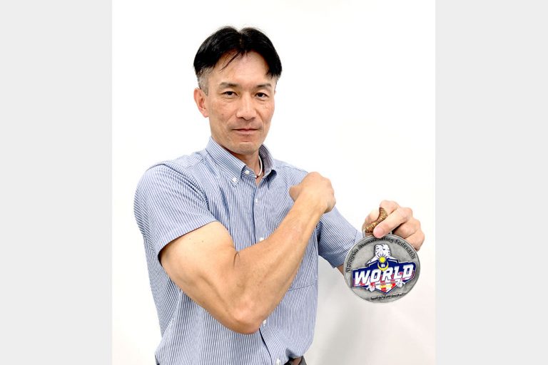 アームレスリング世界大会／アロイ社員の細野さん　今年も出場