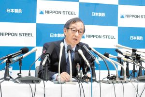 日本製鉄、米大統領ら提訴　ＵＳスチールと共同　買収再審査求める