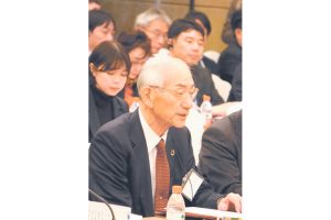 日中経済協会・合同訪中団　国家発改委と全体会議　進藤会長「過当競争を懸念」