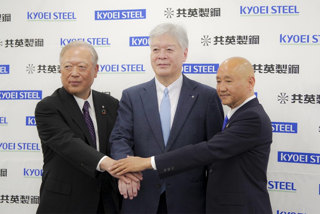 共英製鋼社長交代、坂本氏にバトン　強固な「4本の矢」、営業力強化