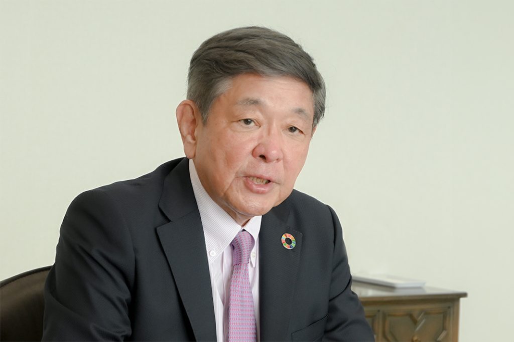 商社の経営戦略／１０年先を見据えて／日鉄物産　中村真一社長／電磁鋼板ＳＣ世界で拡充／「真のグループ中核商社」機能発揮