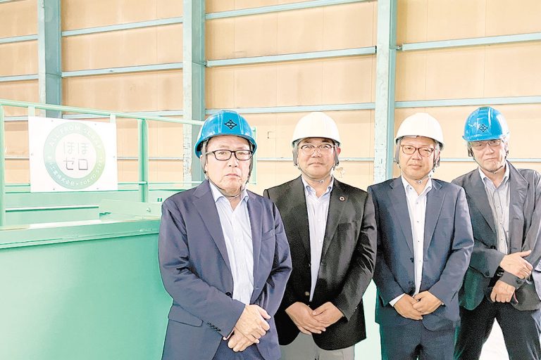 菱井工業　クレーンに採用　東鉄の低ＣＯ2鋼材「ほぼゼロ」