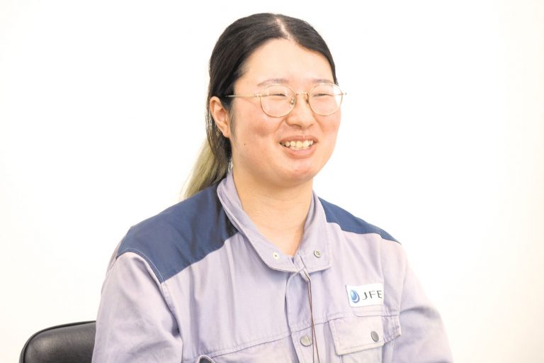 鉄鋼業界で働く／女性現業職編　インタビュー／女性現業職増えてほしい