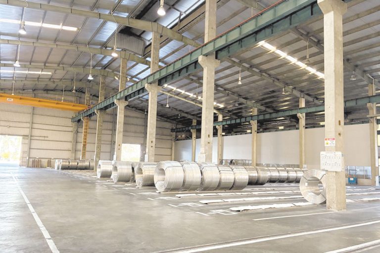 アルミネ越法人　スクラップ活用本格化