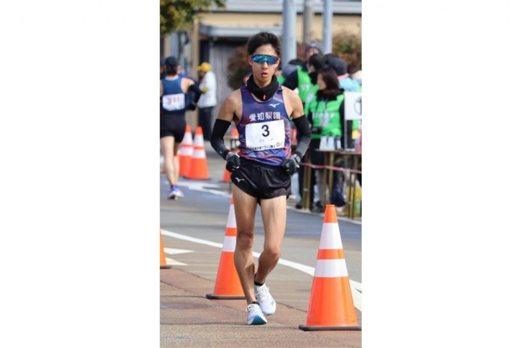 日本選手権競歩　諏方選手が優勝／愛知製鋼・陸上部