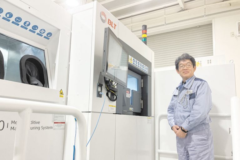 日本鋳造　国内最大級　金属3Ｄプリンター稼働