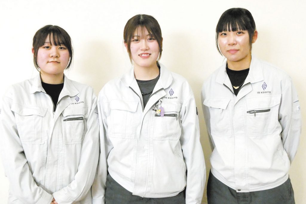 鉄鋼業界で働く／女性現業職編　座談会（上）／女性少ない不安　今は払拭