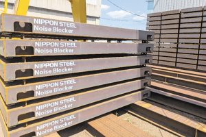 日本製鉄、静音タイプ発売　覆工板「メトロデッキ」