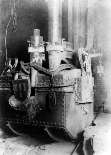 大同特殊鋼　熱田工場に設置された1.5㌧エルー式アーク炉（1916年）