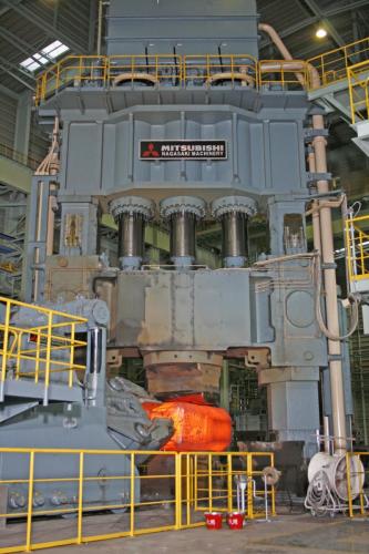 山陽特殊製鋼　5000トン鍛造プレス