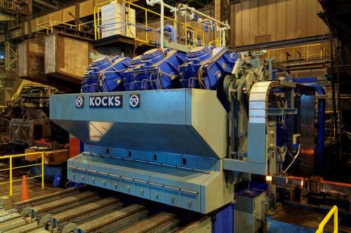 山陽特殊製鋼　中小形圧延工場のＲＳＢ圧延機