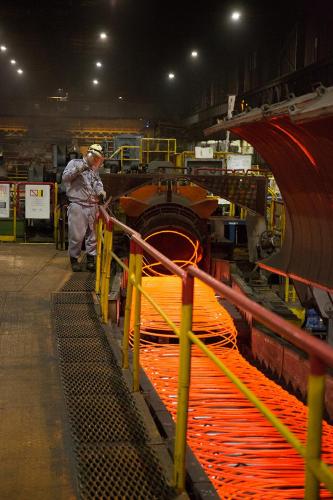 ＪＦＥスチール仙台製造所　線材工場ステルモア冷却設備