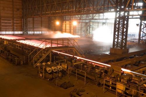 ＪＦＥスチール仙台製造所　鋼片冷却床